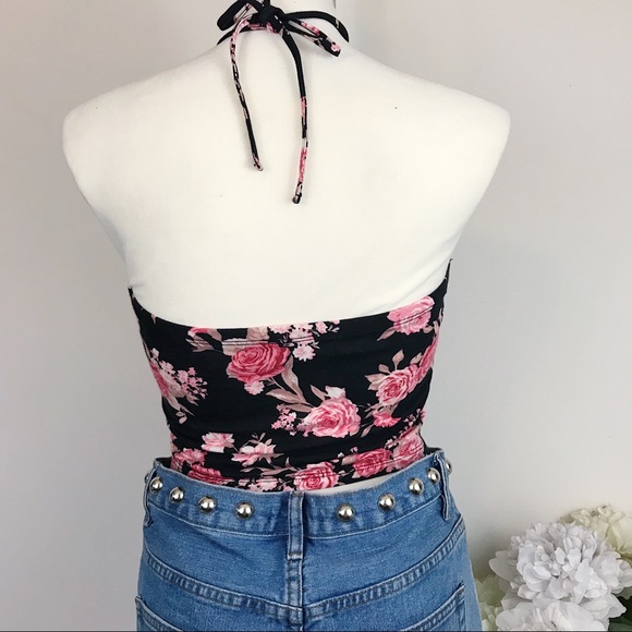 Floral Halter Top! - Picture 2 of 2
